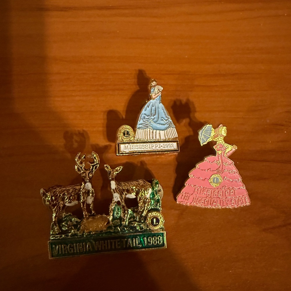 Vintage Pageant and Wildlife Pins